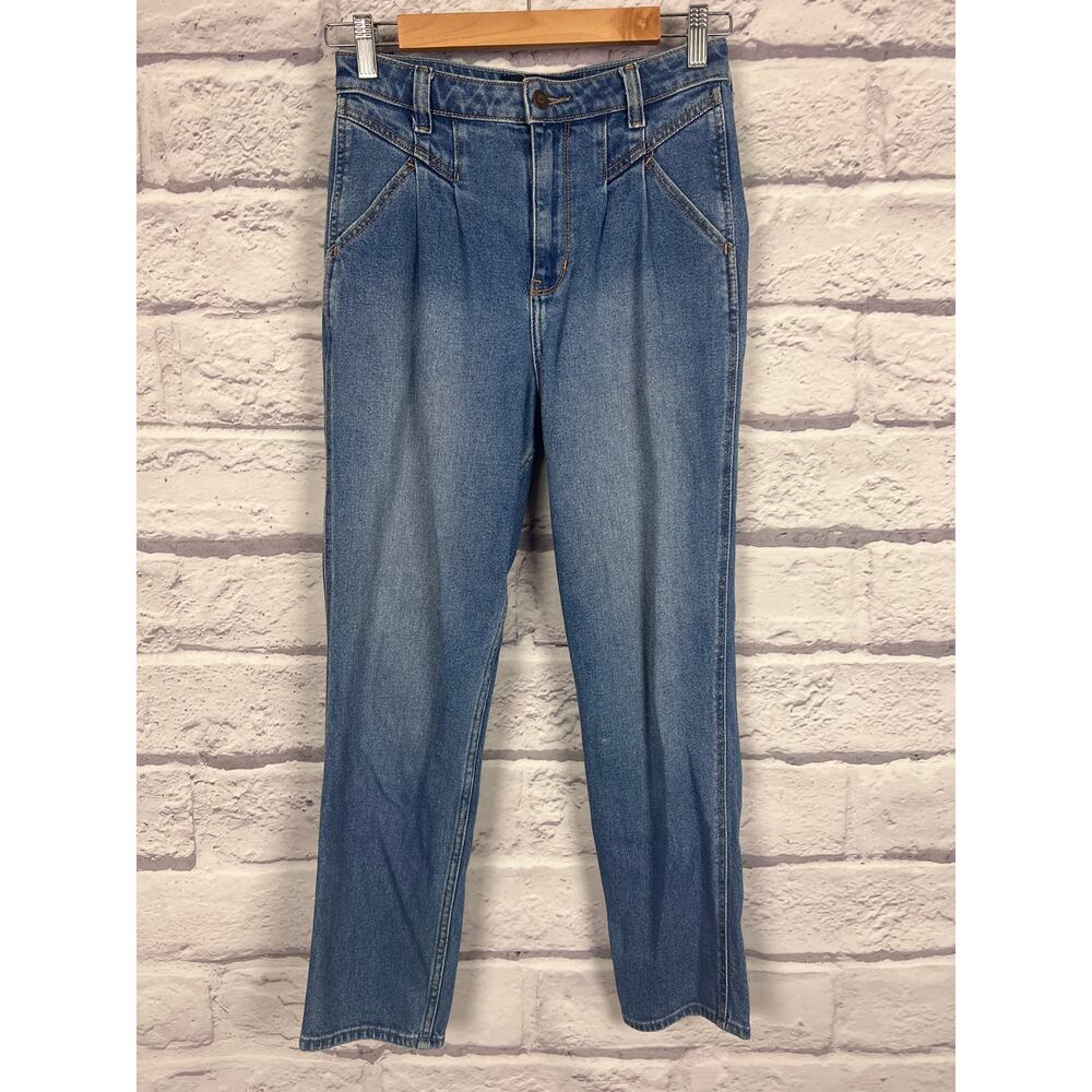 Hollister Womens 5 Y2K 90s Grunge Retro Minimalist Ultra High Rise‎ Mom Jeans - Picture 3 of 12